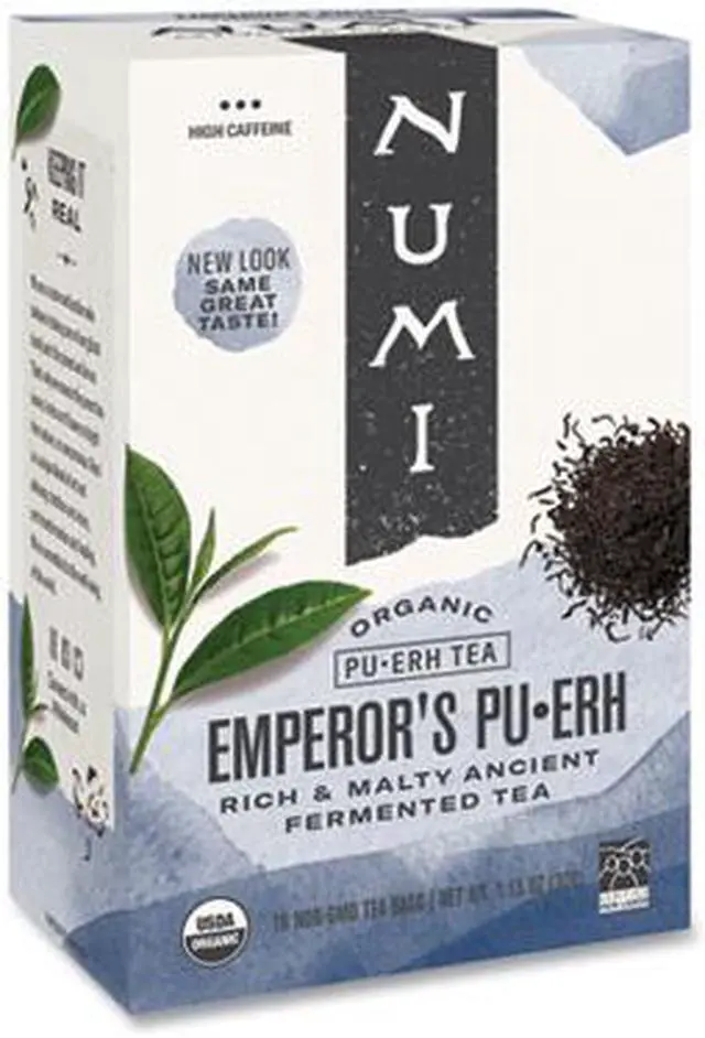 Alt view image 11 of 12 - Organic Teas and Teasans .125oz Emperor's Puerh 16/Box