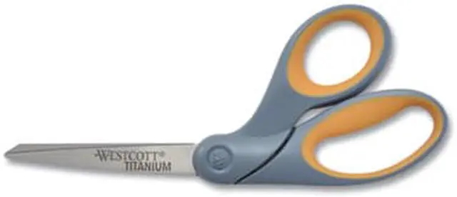 Alt view image 8 of 14 - Westcott Titanium Bonded Scissors 8" Bent 13731