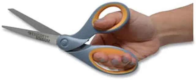 Alt view image 10 of 14 - Westcott Titanium Bonded Scissors 8" Bent 13731