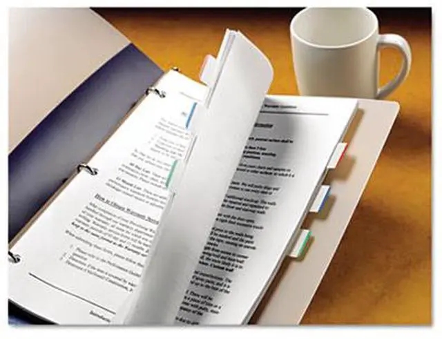 Alt view image 6 of 20 - Post-It Tabs Tab,Index File 1",Ast 686LGBR