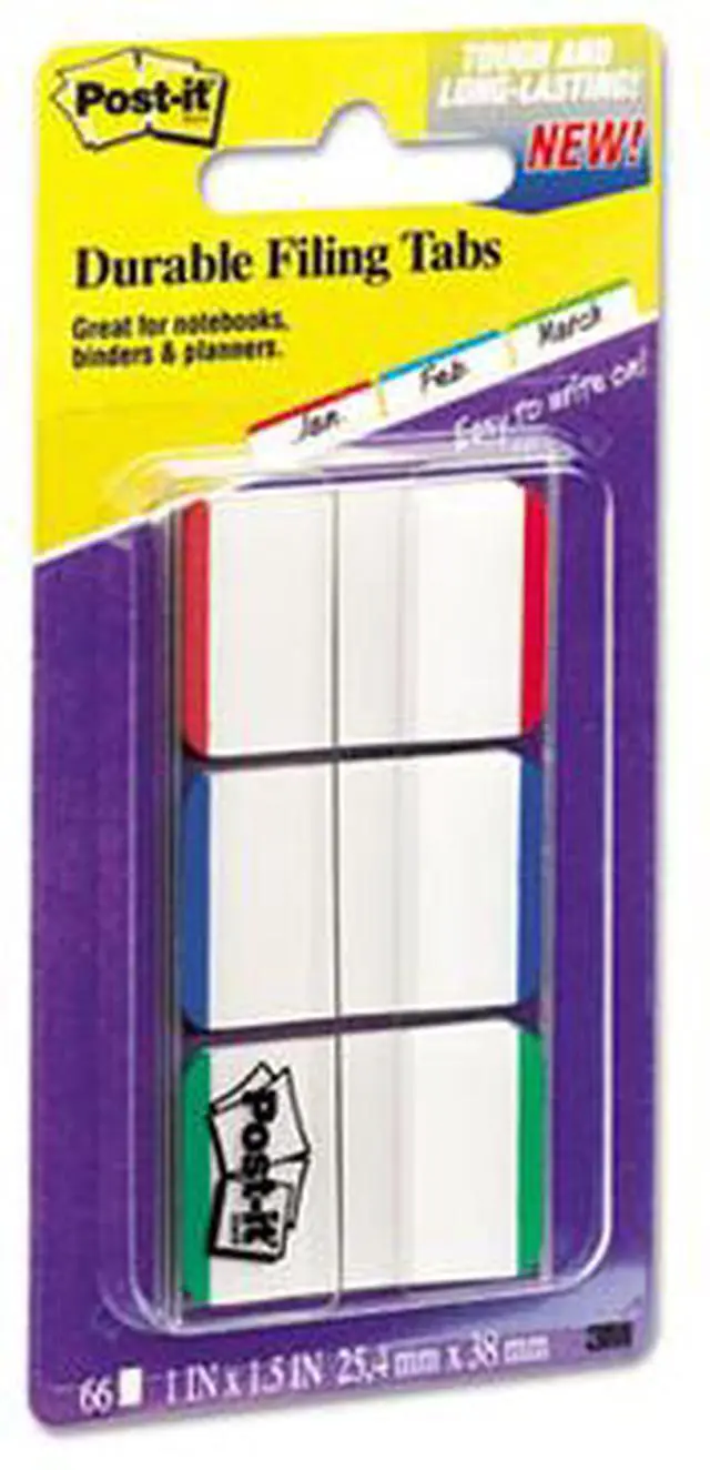 Alt view image 5 of 20 - Post-It Tabs Tab,Index File 1",Ast 686LGBR