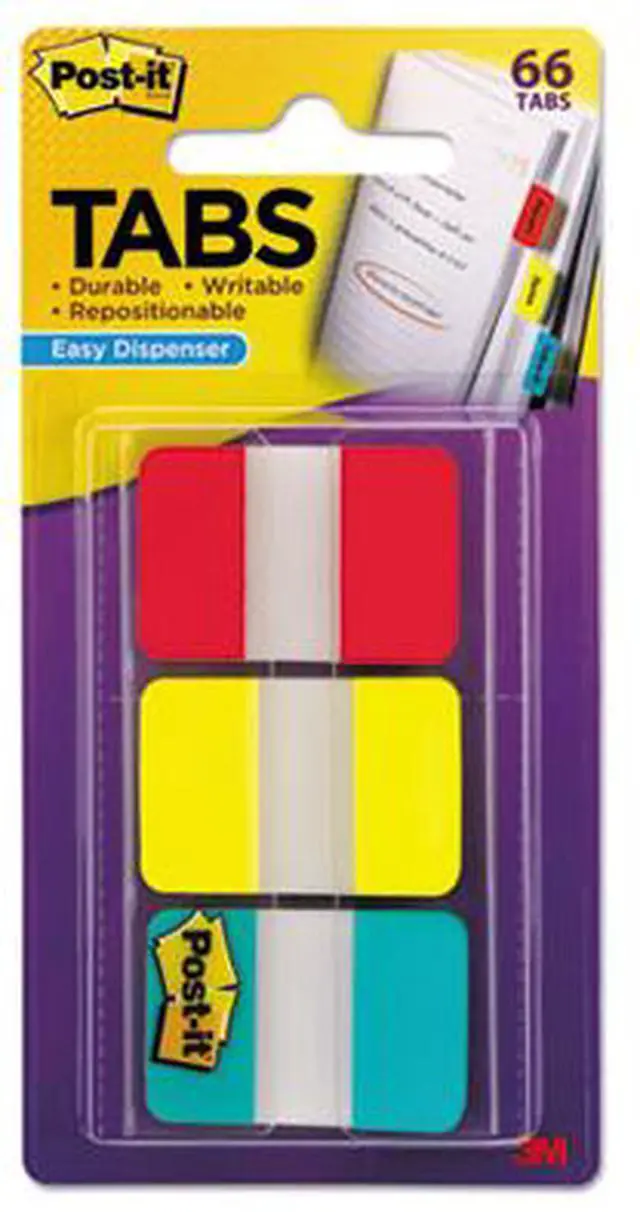Alt view image 6 of 18 - Post-It Tabs Tab,Durable,66/Pk,Ast 686RYB