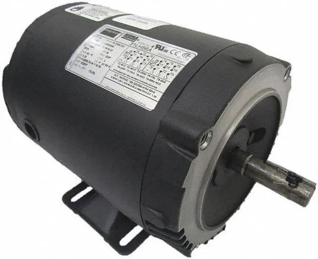 Alt view image 2 of 3 - DAYTON 31LH56 Three-Phase General Purpose Motor, 1/3 HP, 56C Frame, 230/460V AC
