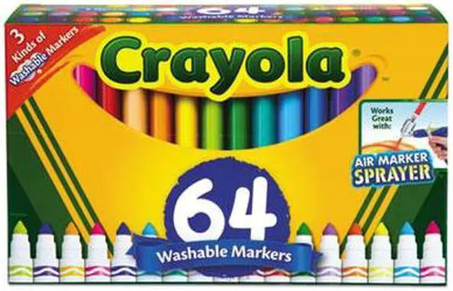 Alt view image 19 of 20 - Crayola 64ct Marker Collection