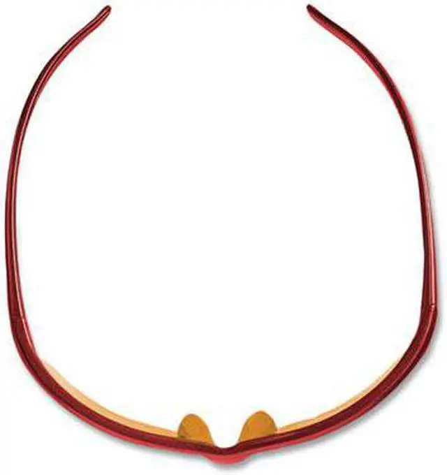 Alt view image 10 of 15 - Smith & Wesson Equalizer Safety Eyewear, Red Frame Amber Lens