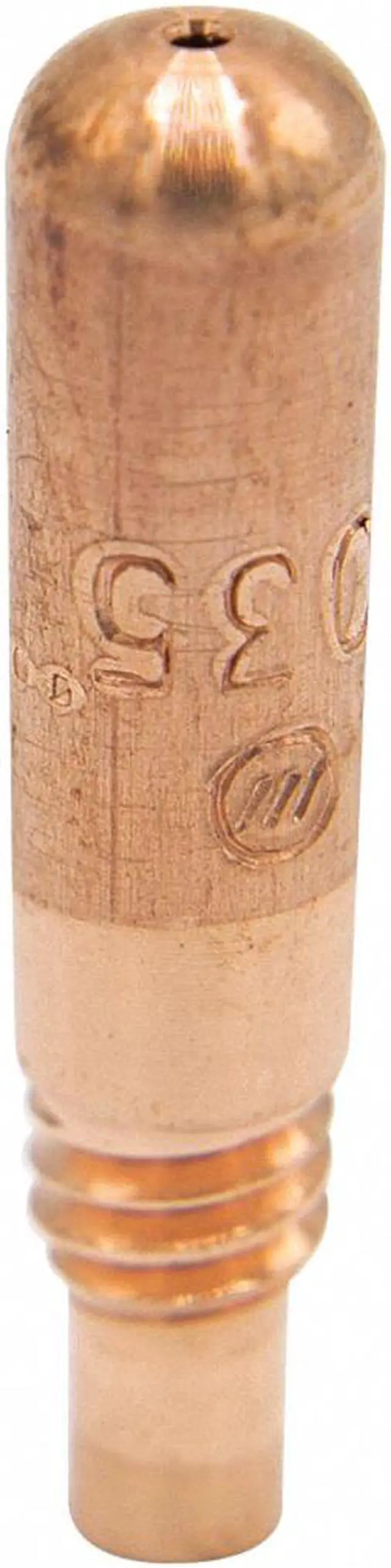 Alt view image 4 of 5 - MILLER ELECTRIC T-M035 Contact Tip, 0.035 in, Copper, PK10