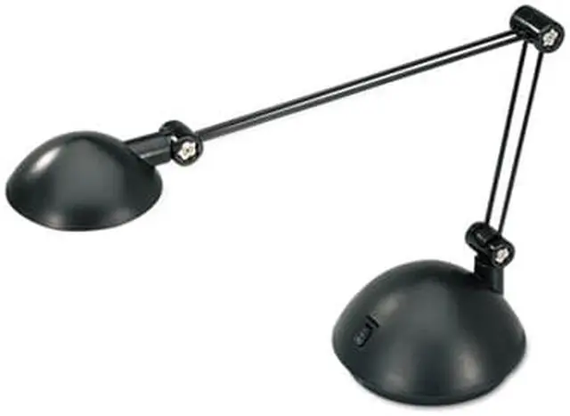 Alt view image 7 of 20 - TwinArm Task LED Lamp with USB Port, 18 1/2", Black