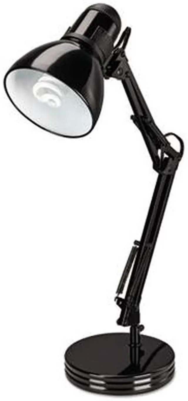 Alt view image 10 of 20 - Architect Desk Lamp, Adjustable Arm, 22"H, Black