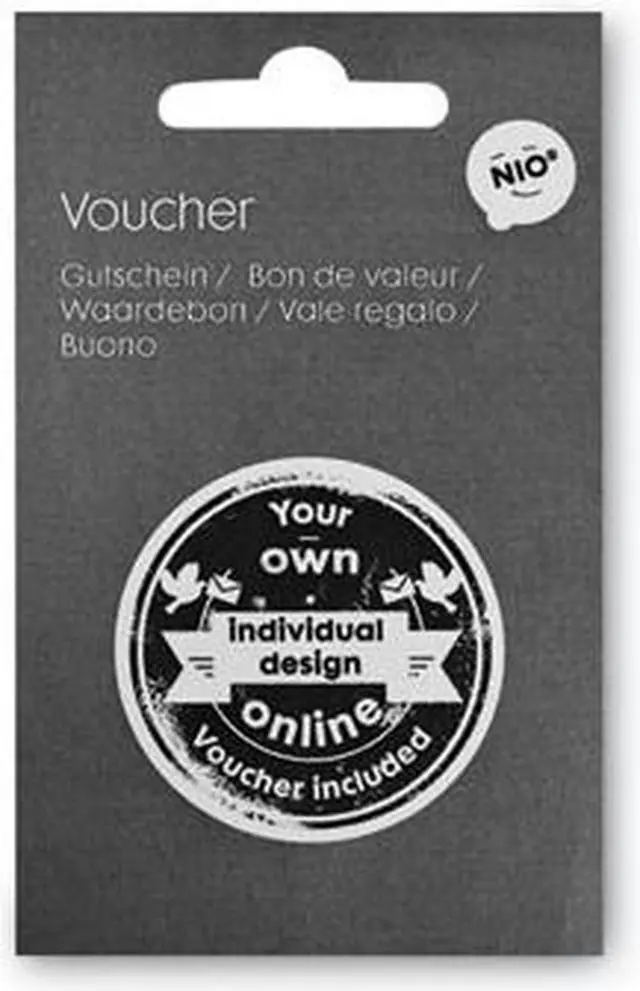 Alt view image 3 of 7 - Custom Stamp Voucher, For Use with NIO 071509 Stamp 071596