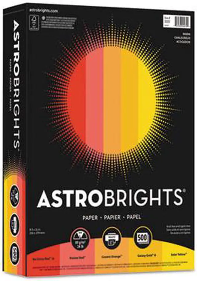 Alt view image 5 of 14 - Astrobrights Colored Paper