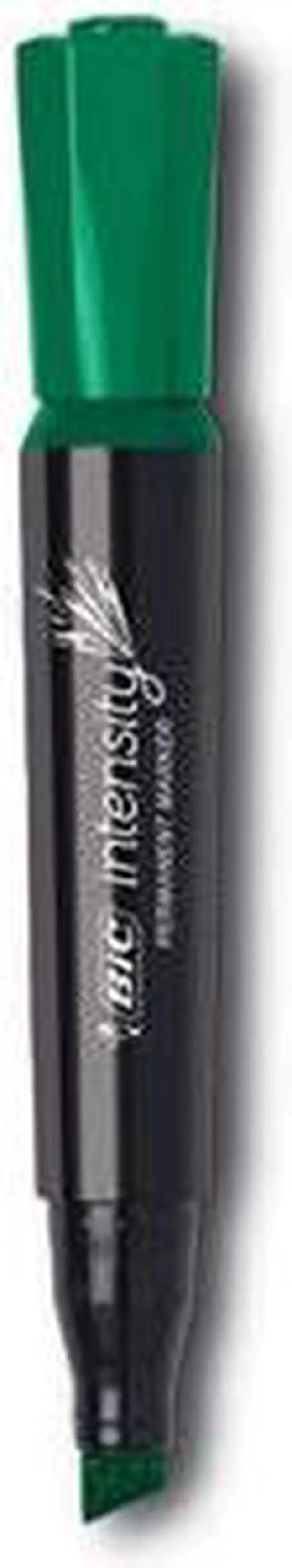 Alt view image 7 of 7 - BIC GPMM36AST Intensity Chisel Tip Permanent Marker, Broad, Assorted Colors, 36/Pack