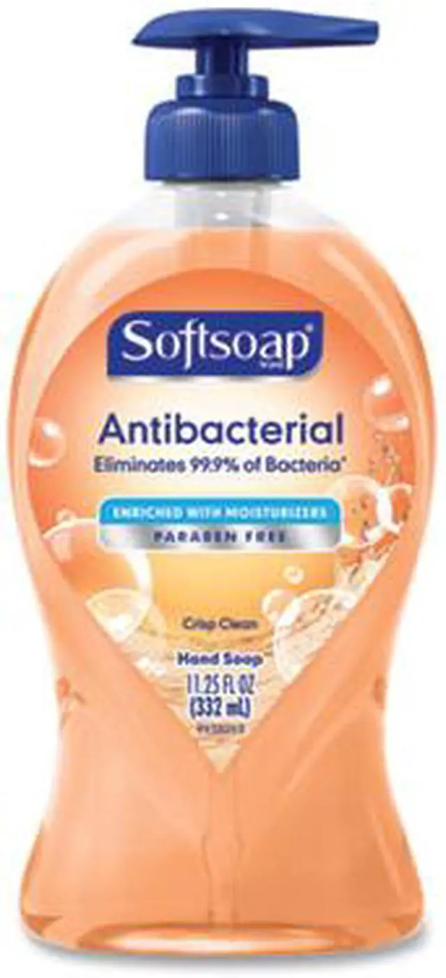 Alt view image 6 of 18 - Antibacterial Hand Soap, Crisp Clean, 11 1/4 oz Pump Bottle 44571EA
