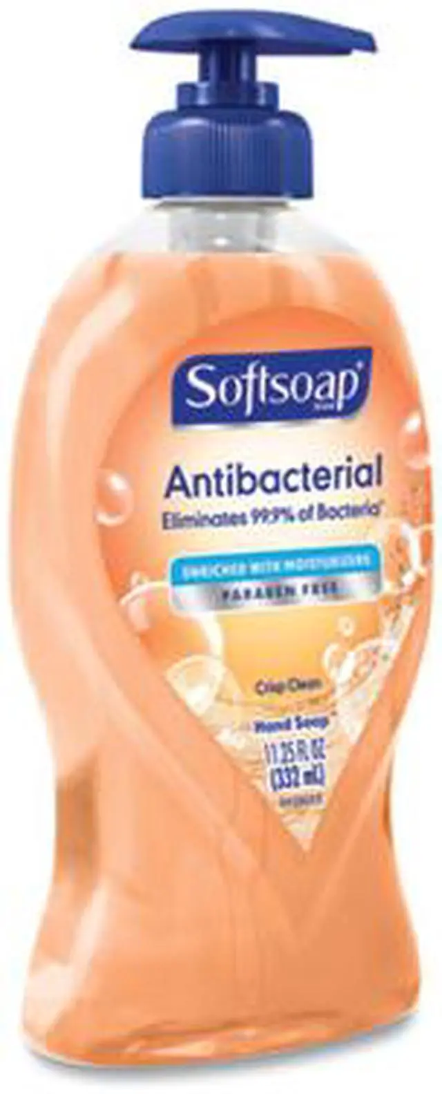 Alt view image 7 of 18 - Antibacterial Hand Soap, Crisp Clean, 11 1/4 oz Pump Bottle 44571EA