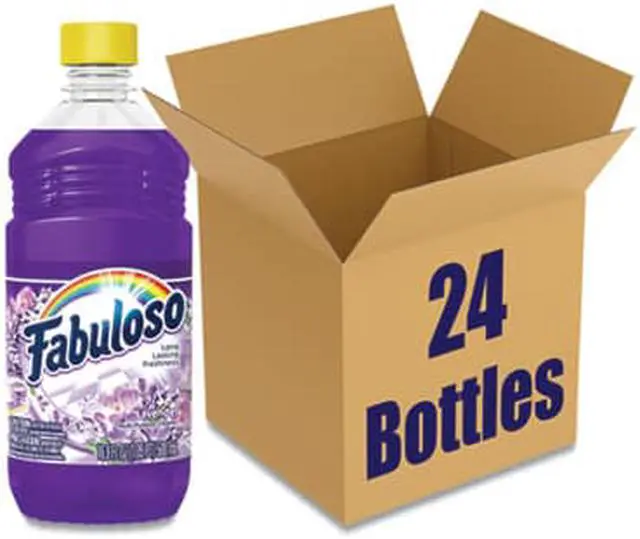 Alt view image 3 of 6 - Fabuloso Multi-Use Cleaner, Lavender Scent, 16.9 Oz Bottle, 24/Carton 53105