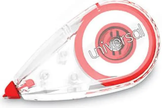 Alt view image 6 of 17 - Universal Correction Tape Mini Economy Non-Refillable 1/4" x 275" 10/Pack 75611