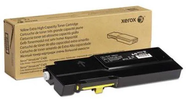 Alt view image 6 of 12 - Xerox 106R03525 Extra High Yield Toner Cartridge - Yellow