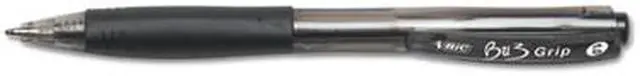 Alt view image 7 of 16 - BIC BU3 Retractable Ballpoint Pen Medium 1.0 mm Black 36/Pack BU3361BK