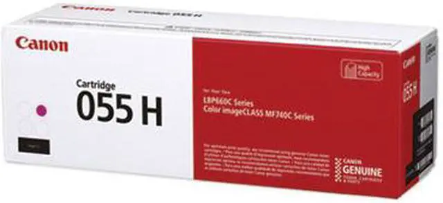 Alt view image 12 of 13 - Canon 3019c001 (055h) High-Yield Toner, 5,900 Page-Yield, Magenta 3018C001