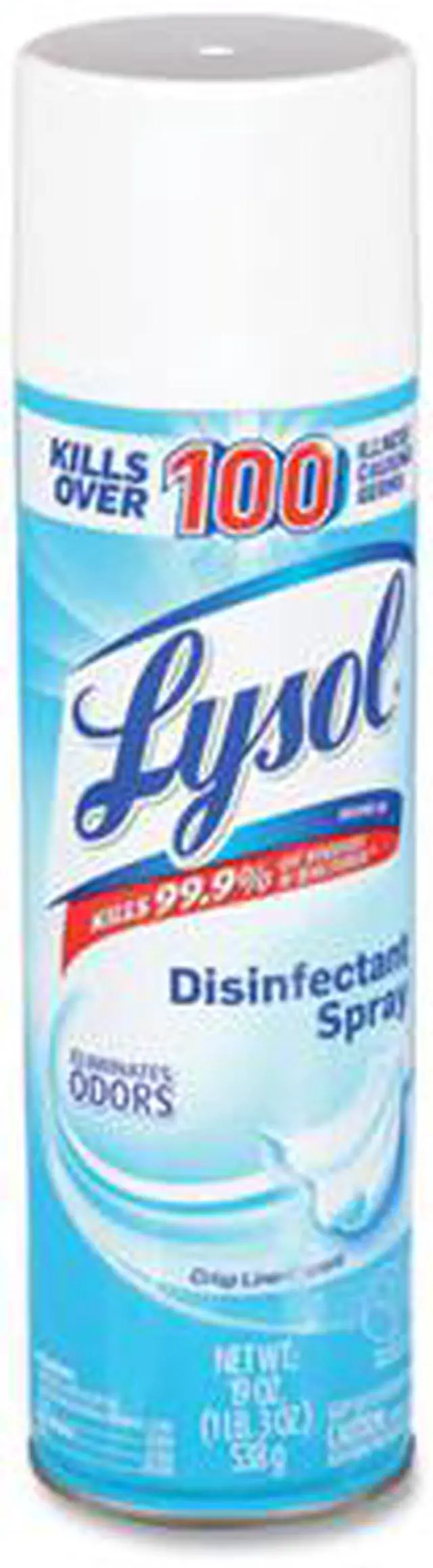 Alt view image 4 of 5 - Lysol 79329CT 19 oz Disinfectant Spray, Crisp Linen Scent Aerosol