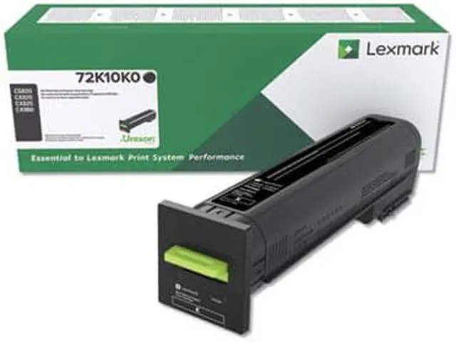 Alt view image 5 of 10 - LEXMARK OEM Toner Cartridge, BLACK, yield 8,000 72K10K0