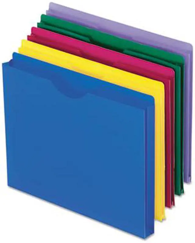 Alt view image 10 of 20 - Pendaflex File,Poly Jkt 1" Ltr,Ast 50990
