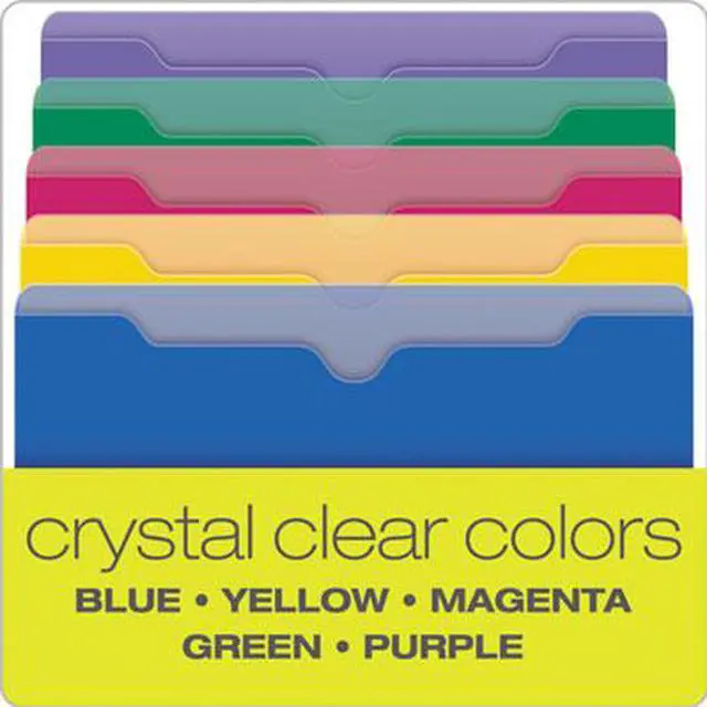 Alt view image 11 of 20 - Pendaflex File,Poly Jkt 1" Ltr,Ast 50990