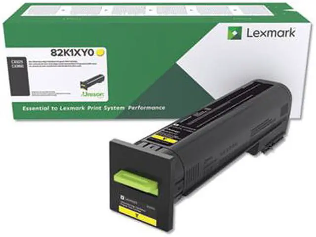 Alt view image 15 of 20 - Lexmark Original Toner Cartridge - Laser - Extra High Yield - Yellow - 1 Each