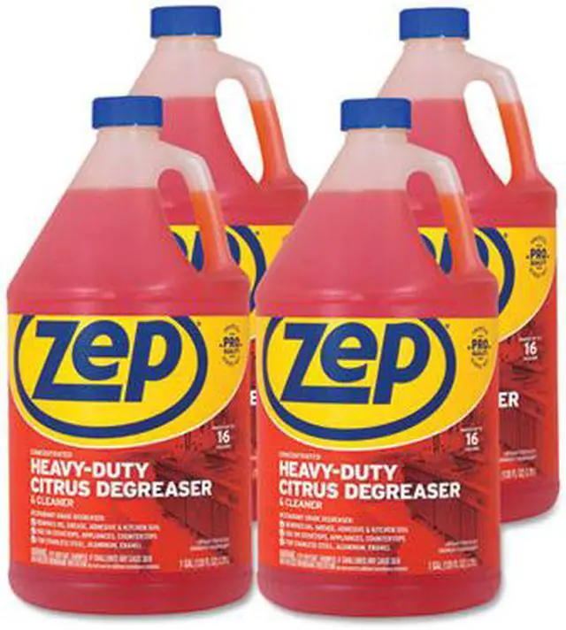 Alt view image 4 of 5 - Zep Commercial Cleaner and Degreaser, 1 Gal Bottle, 4/Carton ZUCIT128CT