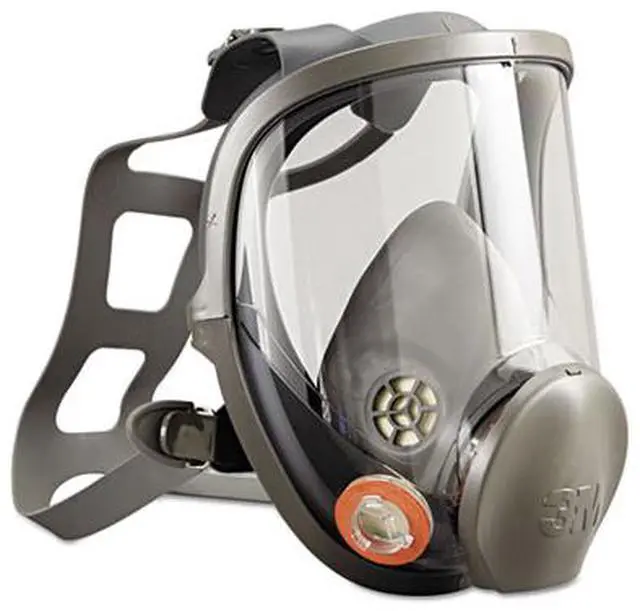 Alt view image 5 of 18 - 3M Full Facepiece Respirator 6000 Series Reusable 6900