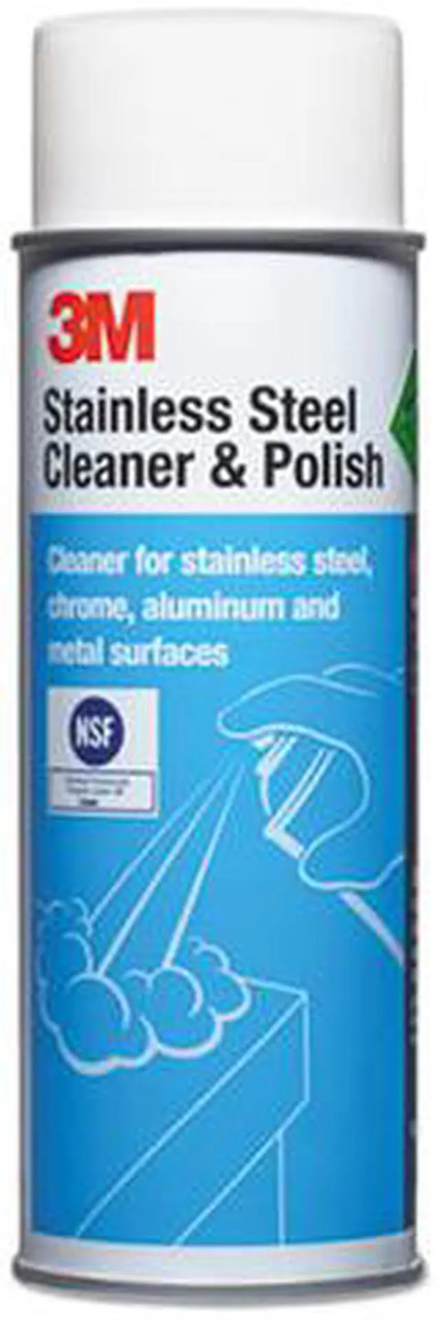 Alt view image 5 of 5 - 3M 14002 Cleaner and Polish,Size 21.5 oz.,Lime
