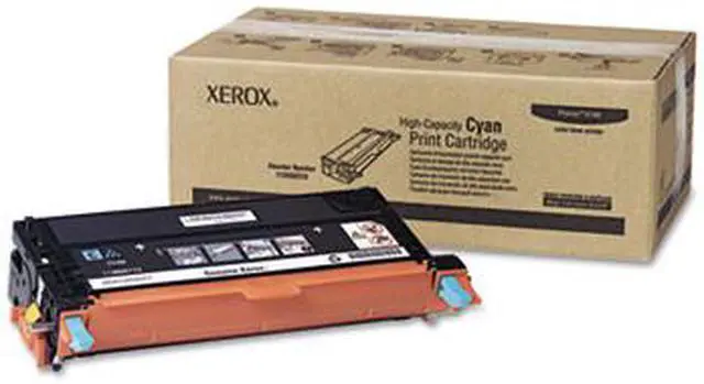 Alt view image 7 of 18 - Xerox High Capacity Cyan Toner Cartridge (6 000 Yield) 113R00723