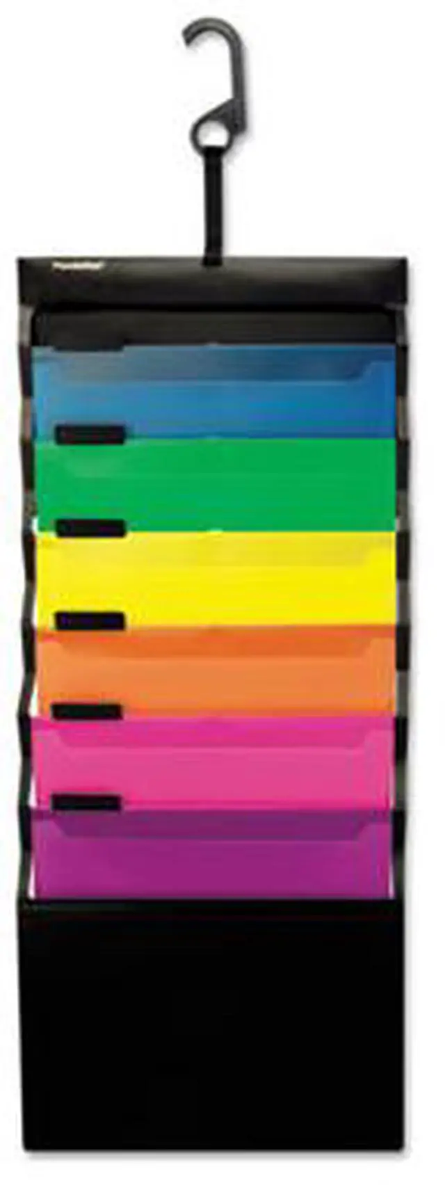 Alt view image 4 of 15 - Tops  52891 Pendaflex Desk Free Hanging Organizer, Letter - 8.50" x 11" Sheet Size - 6 Pocket(s) - Polypropylene - Assorted - 1 Each