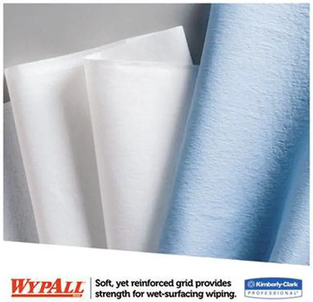 Alt view image 10 of 19 - WYPALL L30 Wipers, POP-UP Box, 10 x 9 4/5, White, 120/Box