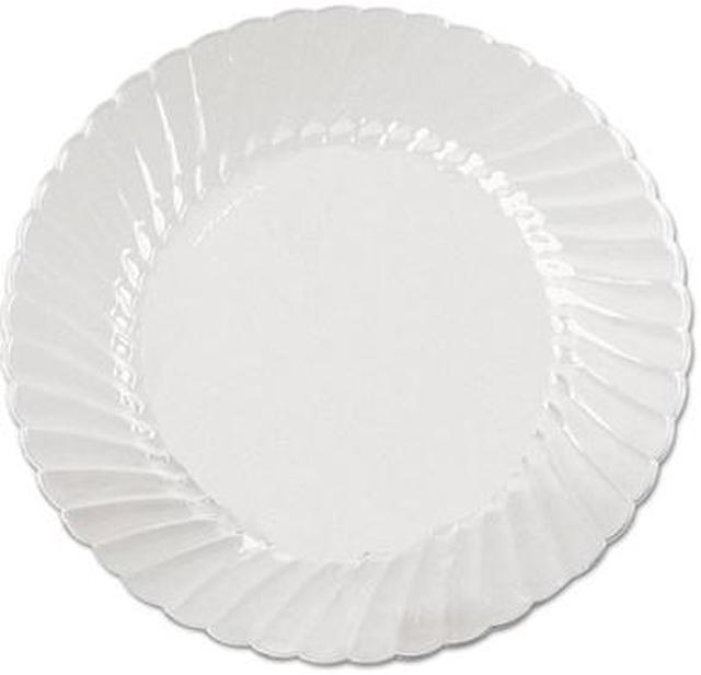Alt view image 6 of 8 - WNA - WNA CW9180 - Classicware Plates, Plastic, 9 in, Clear, 18/Bag, 10 Bag/Carton