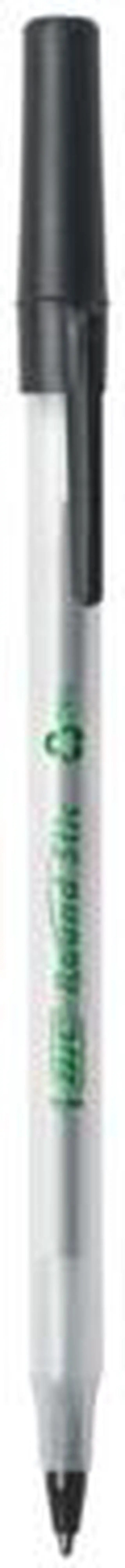 Alt view image 13 of 20 - BIC Ecolutions Round Stic Ballpoint Pen Black Ink 1mm Medium 50/Pack GSME509BK