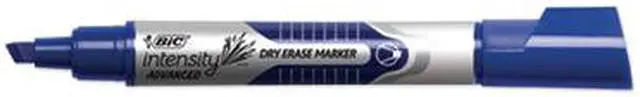 Alt view image 5 of 13 - BIC GELITP241-AST Low Odor And Bold Writing Dry Erase Marker, Chisel Tip, Assorted, 24/Pack