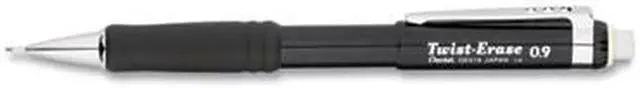 Alt view image 6 of 9 - Pentel Twist-Erase III Mechanical Pencil 0.9 mm Black Barrel QE519A