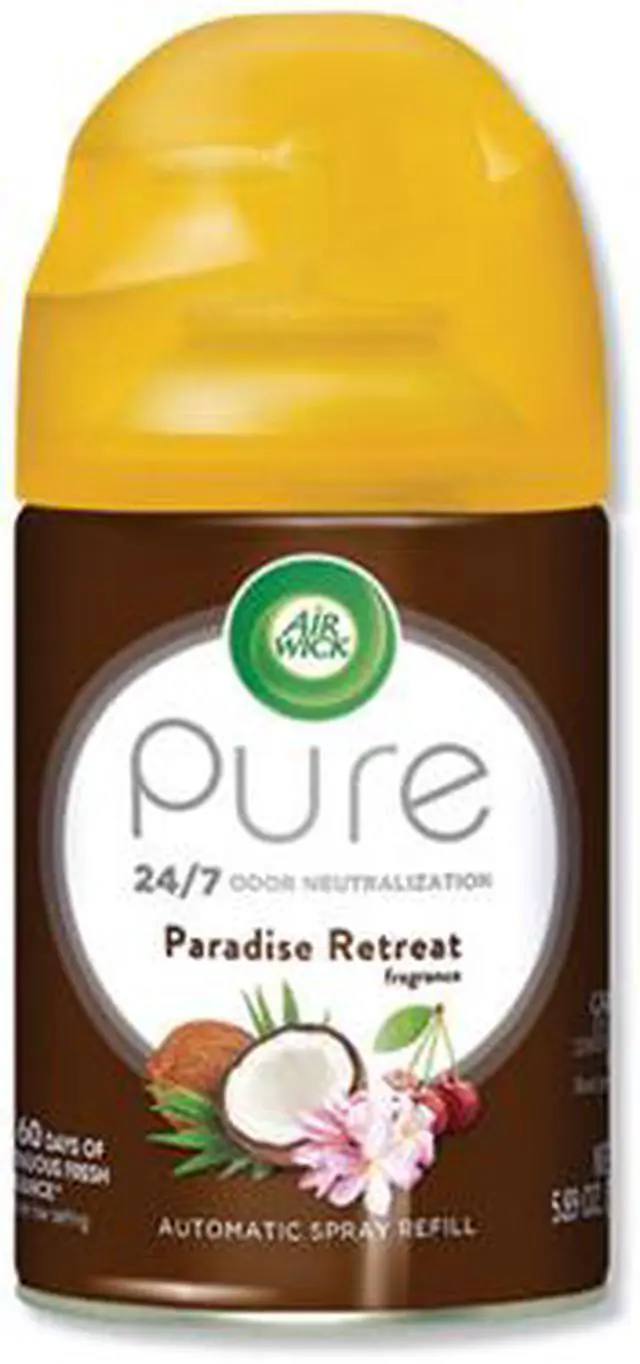 Alt view image 4 of 14 - Air Wick Freshmatic Life Scents Ultra Refill Paradise Retreat 6.17 oz Aerosol 91099EA