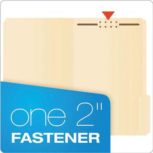 Alt view image 5 of 20 - Pendaflex Fastener Folders 1 Fasteners 1/3 Cut Tabs Legal Manila 50/Box FM310