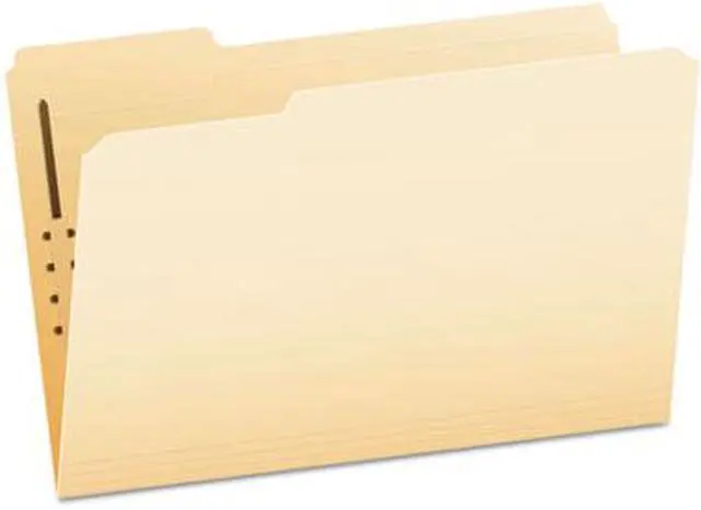 Alt view image 4 of 20 - Pendaflex Fastener Folders 1 Fasteners 1/3 Cut Tabs Legal Manila 50/Box FM310