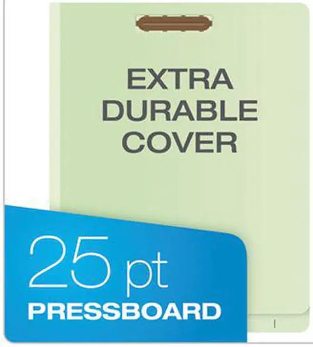 Alt view image 7 of 10 - Pendaflex Pressboard End Tab Classification Folders Letter 2 Dividers/6 Section