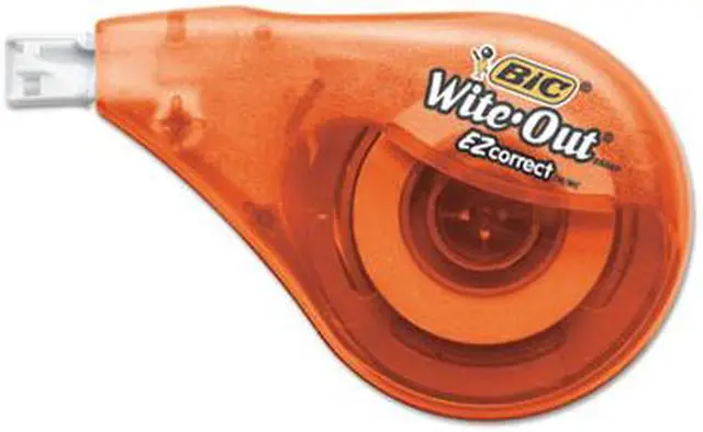 Alt view image 12 of 20 - BIC Wite-Out EZ Correct Correction Tape Non-Refillable 1/6" x 472" 10/Box WOTAP10