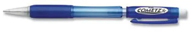 Alt view image 13 of 20 - Pentel Cometz Mechanical Pencil HB #2 .9mm Blue Dozen AX119C