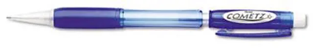 Alt view image 15 of 20 - Pentel Cometz Mechanical Pencil HB #2 .9mm Blue Dozen AX119C