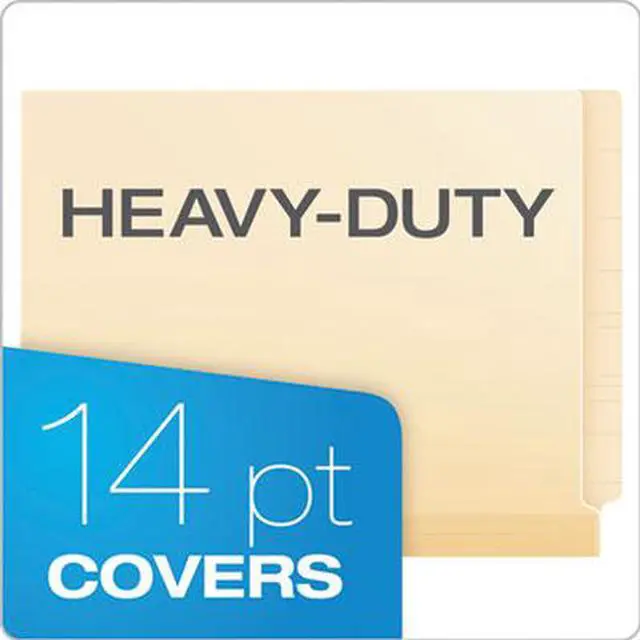 Alt view image 6 of 13 - Pendaflex Folder,Ltr,14pt,Dbltb,Mla 11230