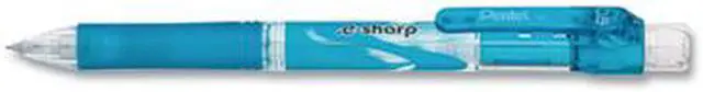 Alt view image 7 of 11 - Pentel .e-Sharp Mechanical Pencil .5 mm Sky Blue Barrel AZ125S