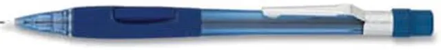 Alt view image 7 of 11 - Pentel Quicker Clicker Mechanical Pencil 0.7 mm Transparent Blue Barrel PD347TC