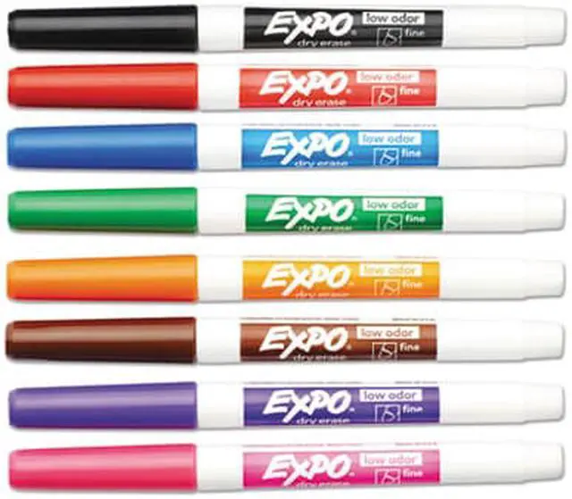 Alt view image 13 of 15 - Expo Dry Erase Marker Set   86601