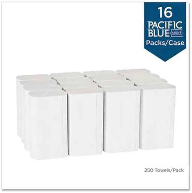 Alt view image 10 of 15 - Georgia Pacific 20389 Paper Towel, Multi-Fold Hand Towel, 9 1/4 x 9 1/2, White, 250/Pack, 16/Carton