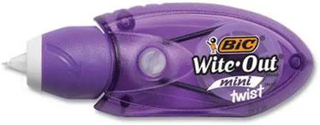 Alt view image 16 of 16 - Bic Tape,Corrctn,5mm,2pk,Ast WOMTP21